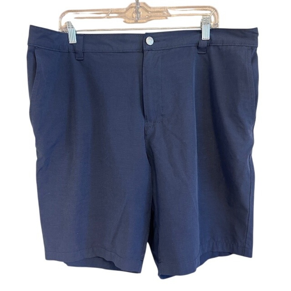 Banana Republic Men's Blue Lightweight Flat Front‎ Chino Shorts 40 Inseam 9"